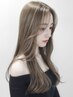 カット＋ケアカラー＋選べるトリートメント ￥9900