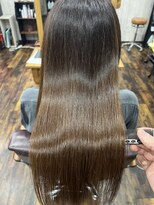 アイリーファンビリ(irie fambilly)&nbsp;髪質改善メテオカラー×透け感ベージュ