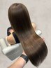 髪質改善ケラチンブローアウト¥23600→¥14800