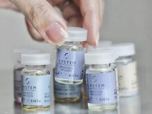 髪と頭皮にやさしい薬剤でエイジング毛にも対応◎髪や頭皮のダメージを考えてこだわりぬいた薬剤を選定