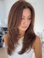 シー 萩原店(sea)&nbsp;ブリーチハイライト髪質改善ダブルカラーレイヤーカット