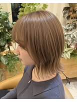 グリッター 泉中央店(GRITTERs)&nbsp;ブリーチなしで作る！？【ベージュカラー】