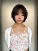 ボブウルフ/ウルフカット/ショートウルフ/グラボブ/ボブカット
