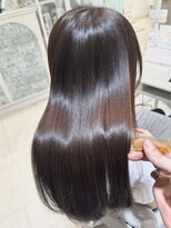アルブル エト シミー(Arbre et chimie)&nbsp;着物ヘア/大人ガーリー/ダークアッシュ/似合わせカット/東村山