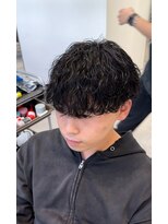 オーシャントーキョー 仙台(OCEAN TOKYO)&nbsp;波巻きツイストスパイラルツーブロック刈り上げメンズパーマ