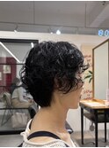 ショートスパイラルパーマ