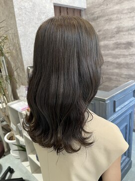ヘアー ブランコ(hair Blanco) ブリーチなしダブルカラーアッシュグレージュ