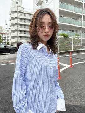 ブランク(BLANK) "スタイリングが楽ちん"ミディアムパーマ