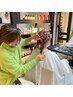 【特別な日に♪】ヘアアレンジ　金箔付き☆