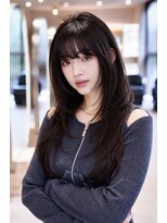 イルハバナ 渋谷(ill HAVANA) 大人ガーリー顔周り似合わせカット/レイヤーカット/髪質改善