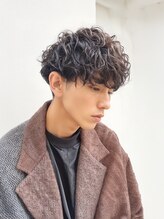 【無造作ヘアー×ツイストスパイラルパーマ】艶のある無造作スタイルが人気◎[栄]