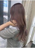 ピンクグレージュ/ピンクグレー/ハイトーン/ブリーチ