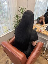 マルクヘアケア(MALQ HAIR CARE) 黒染めで育てる艶髪ロング