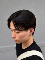 ガイア フォー ヘアー(GAiA for hair) 縮毛矯正×センターパート【GAiA for hair】