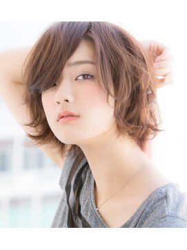 ロンド 銀座(Lond) 【Ｌｏｎｄ】大人ラフ可愛い外ハネカール♪