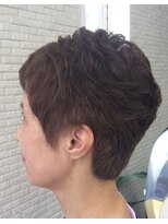ヘアメイクマーズ(HAIR MAKE MARS)&nbsp;ベリーショート×部分パーマ