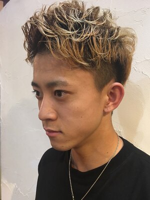 【カット+パーマ+トリートメント￥6800】メンズ人気No.1☆ビジネスマンから学生まで爽やかStyleがキマる♪