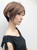 ミヤザキスタイル   大人なフェミニンショート