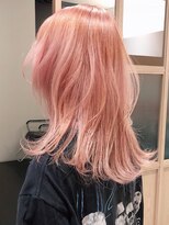 サロウィン 表参道(SALOWIN)&nbsp;柔らかシアーピンクウルフ　【SALOWIN 表参道】