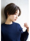 「The C 橋本店」小顔になるハンサムショート・綺麗なシルエット