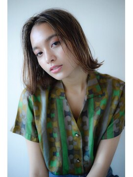 ルーク 立川(LUK) Lien☆美髪外ハネボブ×ナチュラルストレート　立川