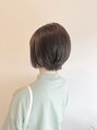 アンジュ サロン ド コワフュール(ange salon de coiffure) くびれと丸みがあるショートボブ♪
