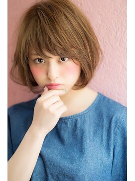 サングース(Sungoose) 【サングース東海林】ニュアンスカラー×春パーマボブ