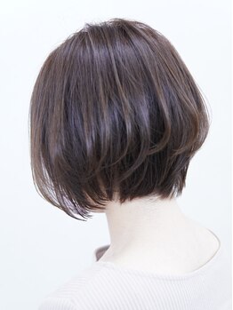 リッツヘアー 下川美容室(Rits hair)の写真/【憧れのショートに】自然な丸みのある美しいシルエット。ミリ単位でこだわるカットで朝のセットも簡単に♪