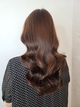 ジーナ セントラル銀座(Zina) 髪質改善＊大人かわいいコテ巻き＊テラコッタ1【 Zina CENTRAL】