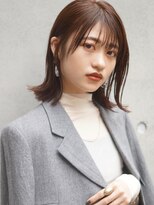 アトリエ フェム(atelier.fem)&nbsp;[ミディアム]ナチュラルな質感が可愛い外ハネミディアム