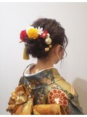 成人式ヘアセット★