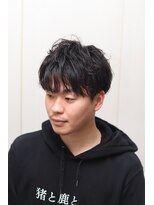 ヘアーアンドグルーミング ヨシザワインク(HAIR&GROOMING YOSHIZAWA Inc.)&nbsp;【ヨシザワ人形町】ツーブロックスパイラルパーマ
