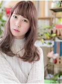 ★ニュアンスカラー大人かわいいくせ毛風カール20代30代40代★8