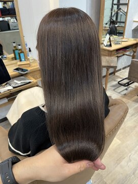 ジーニー(GeeNY) 髪質改善トリートメント×アッシュベージュ