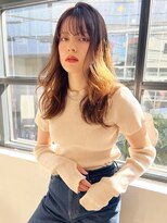 マリアバイアフロート(Maria by AFLOAT) 【山田】シースルーバングヘルシーレイヤー無造作カール