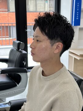 ロンド ローガン 名駅(Lond LOGAN) メンズ　アップバング　スパイキーショート　短髪