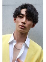 ロンド ローガン 名駅(Lond LOGAN)&nbsp;緩め　ツイストスパイラルパーマ　眉毛　名古屋　メンズ