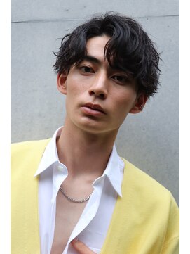 ロンド ローガン 名駅(Lond LOGAN) 緩め　ツイストスパイラルパーマ　眉毛　名古屋　メンズ