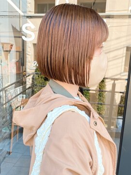 サンド 表参道(sand) 前下がりショートボブ可愛い20代30代表参道