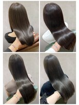 美容室フルール&nbsp;20代30代40代髪質改善酸熱トリートメント艶感ストレート