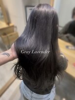 ミレバイジェニー (mirae by geny)&nbsp;ラベンダーグレー　韓国ヘアs