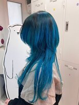 ナンバー ユアイロ 川崎(N° uairo)&nbsp;丸型卵形レイヤーカットエアリーロング美髪ピンクブラウン川崎