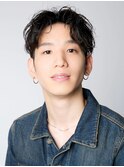 韓国/レイヤーカット/縮毛矯正/men's/新宿三丁目駅