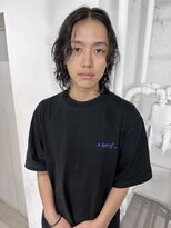 レコ 渋谷(LECO)&nbsp;メンズミディアムレイヤーボブパーマ