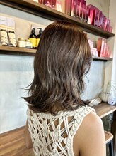 ヴースヘアデザイン(vou's hair design) 透明感ベージュ