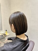 グロー(glow)&nbsp;オリーブグレージュ×タッセルボブ