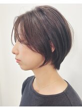 【丸みショート】　ショート/ショートボブ/韓国