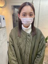 ソイ コンク 下北沢(soi conc)&nbsp;【natural brown】2wayバング _センターパート_ミディアム