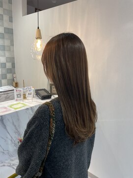 ヘアースイッチ(HAIR SWITCH) ロング/縮毛矯正/オリーブブラウン