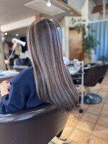 シフト Shift ヘアー メイク hair make&nbsp;ピンクベージュバレイヤージュ☆